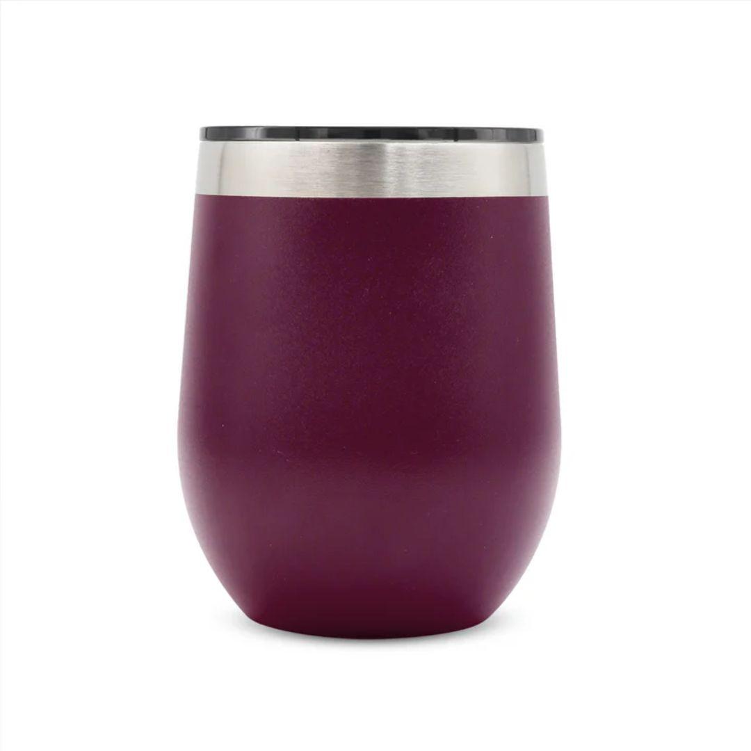 Yukon Outfitters 10 oz Wine Tumbler - Maroon